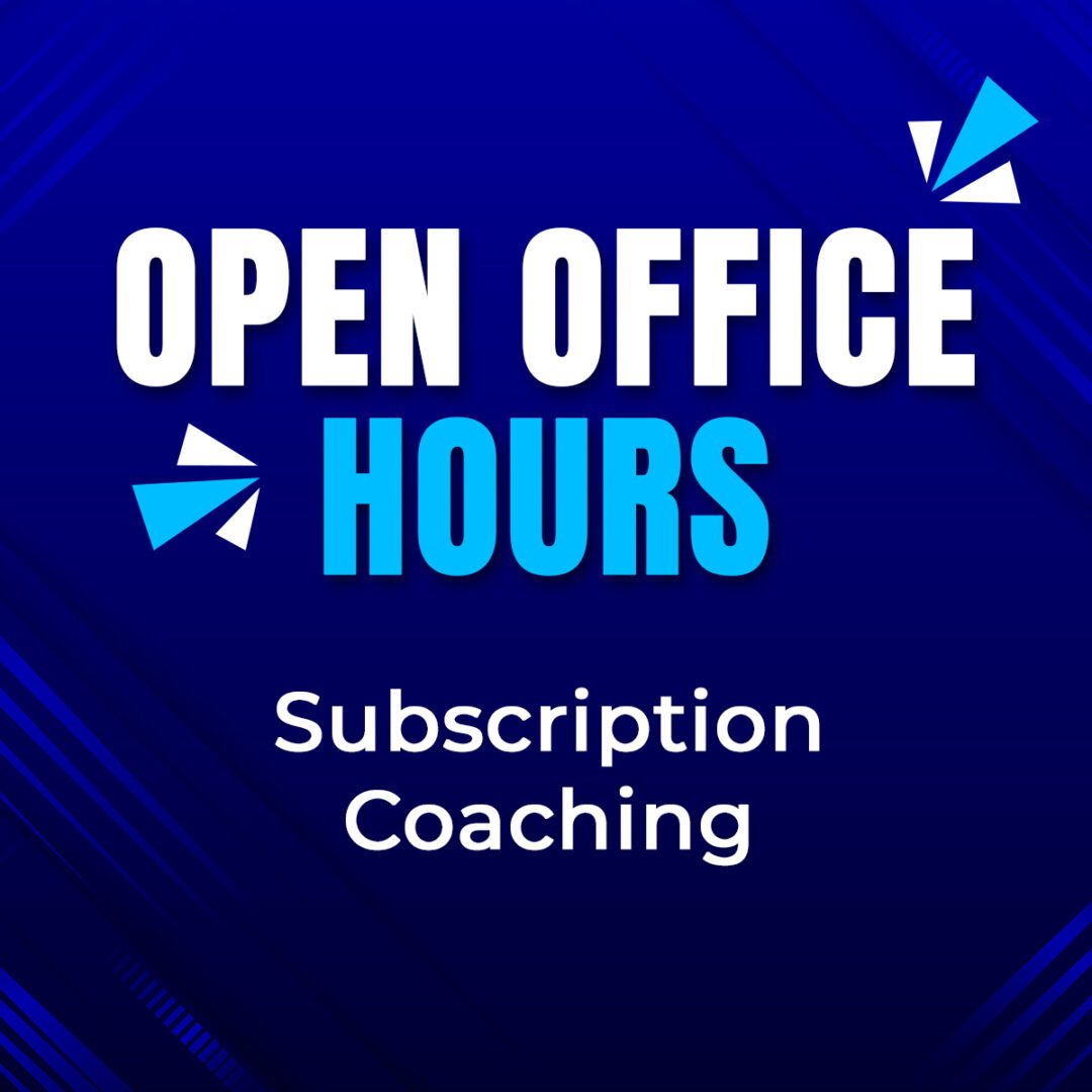 Weekly Subscription Coaching