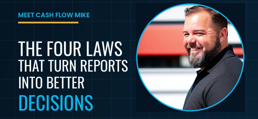 Mike Milan, Cash Flow Mike, with the Four Laws of Financial Improvement