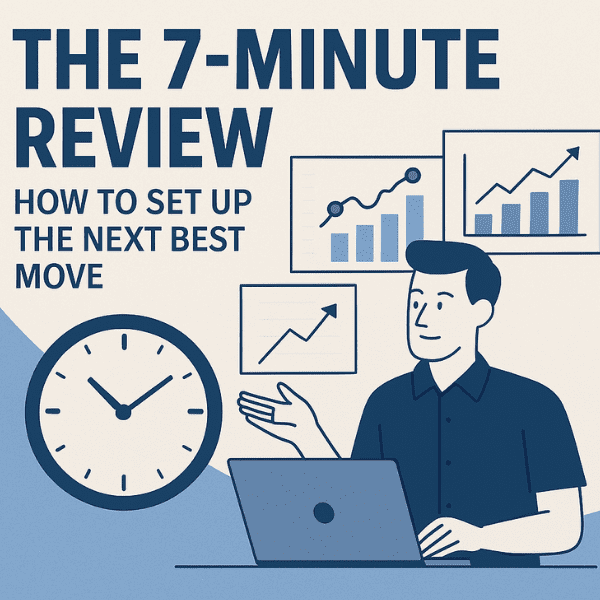The 7 Minute Review How to Set Up the Next Best Move