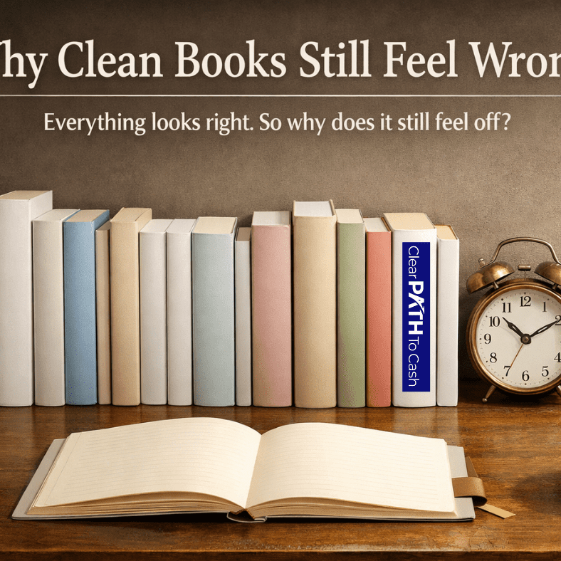 Why Clean Books Still Feel Wrong